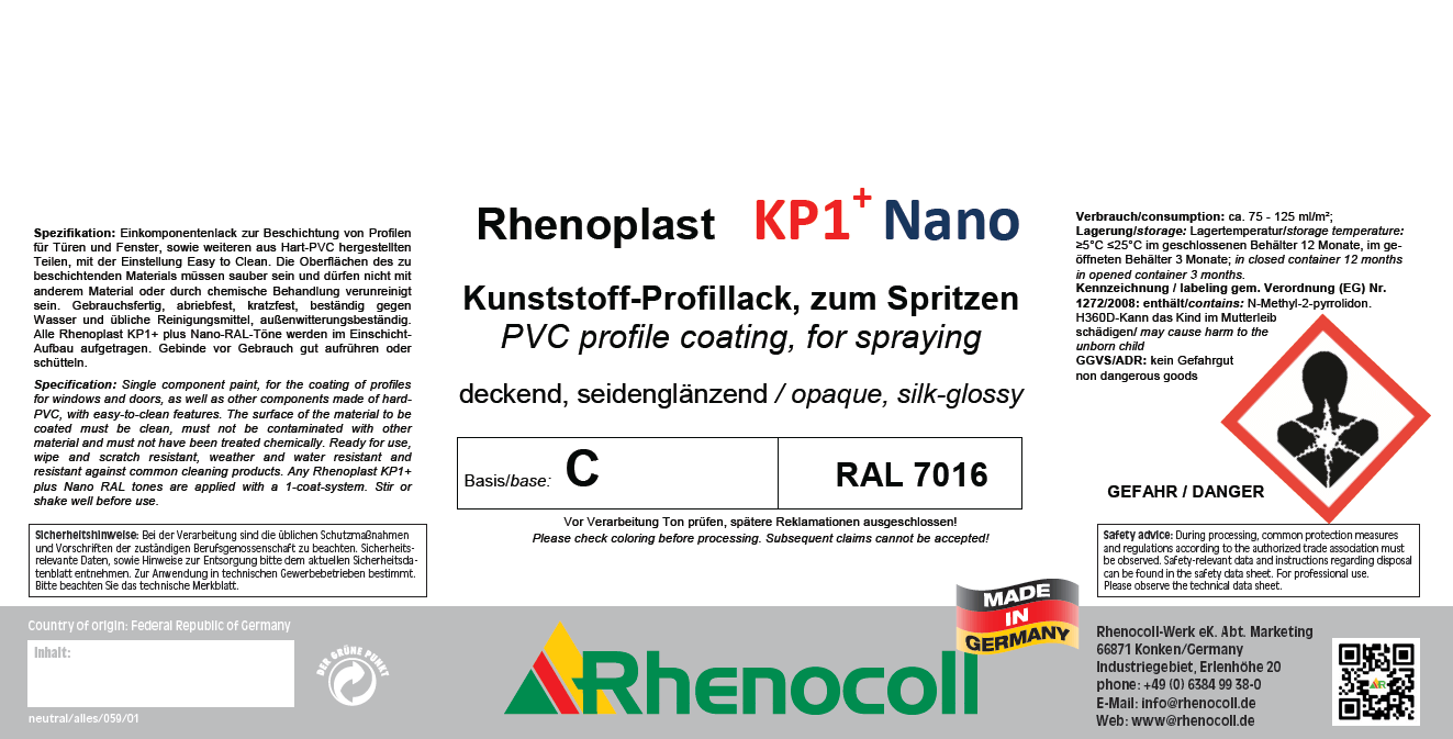 Rhenoplast KP1+ plus Nano